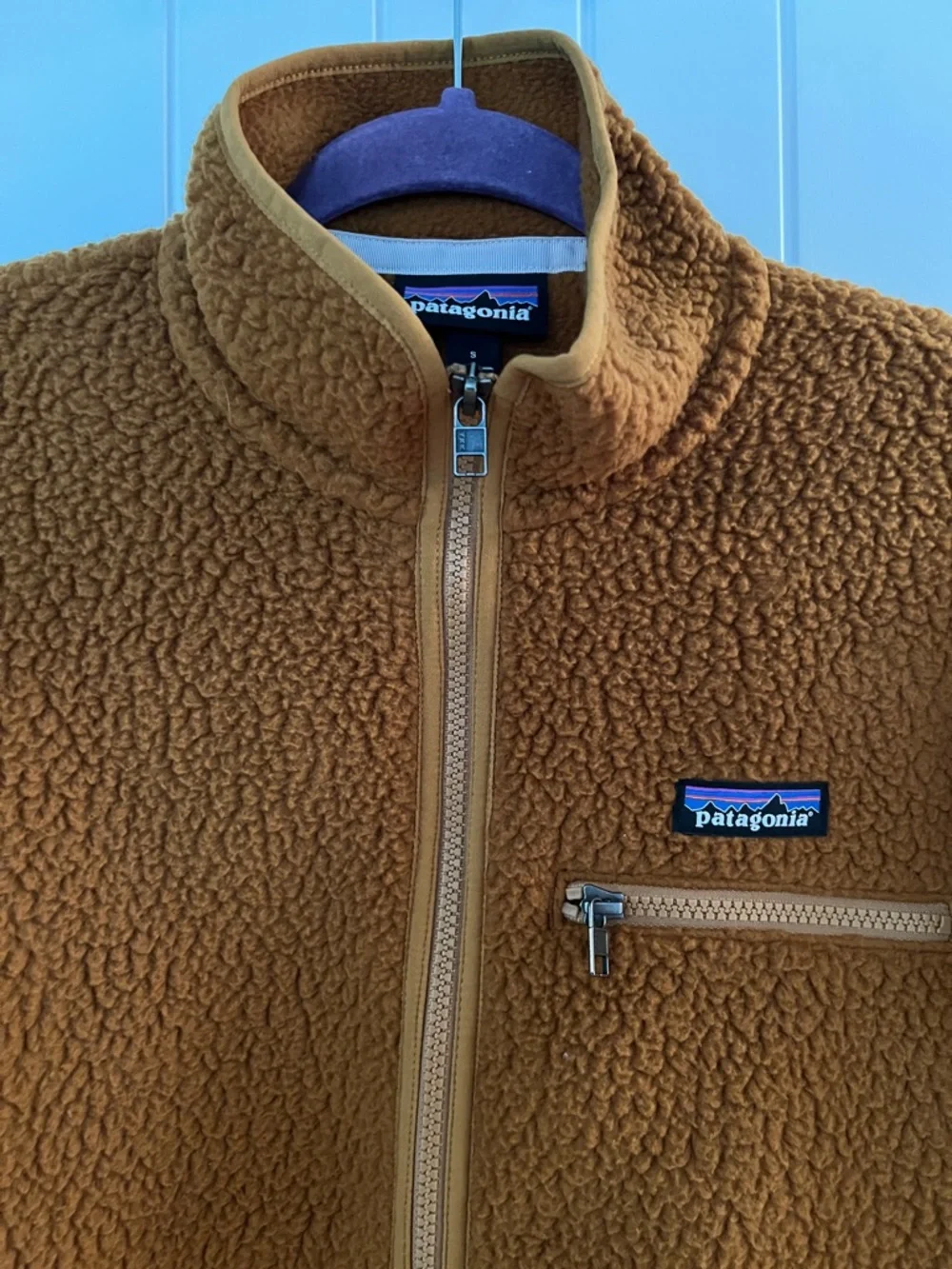 Patagonia Women's Rust Brown Cozy Fleece Pullover Jacket - Picture 8 of 8